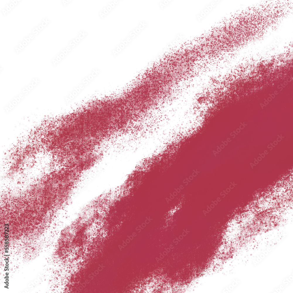 Abstract stains color viva magenta.Template paint,watercolor,brush.Abstract template,background red.Viva magenta trending color and template.Swipe of brush,creative template.