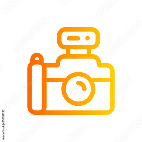 photograph gradient icon