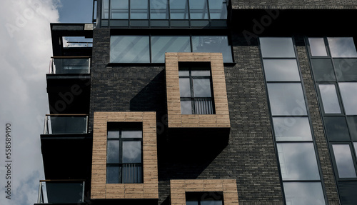 Quadro su tela Fragment of Modern residential apartment
