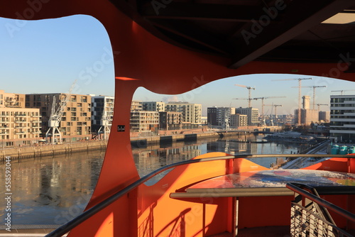 Hamburg; Baakenhafen vom View Point im Dezember 2022 photo