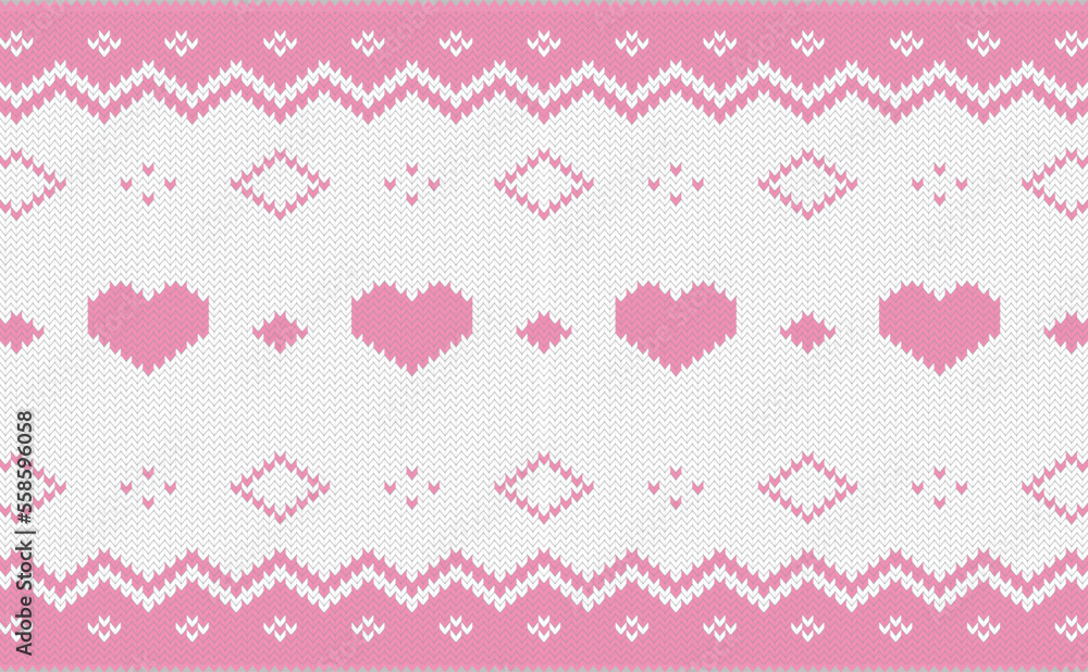 craft, knitting pattern, valentines, embroidery, geometric, fair, isle, heart, knitted texture, concept, vintage, needlework, abstract, texture, backdrop, fashion, nordic, clothing, graphic, symbol, b