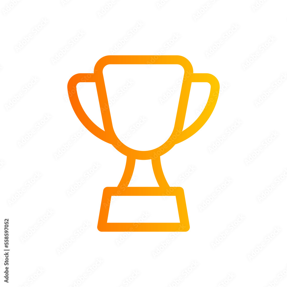 achievement gradient icon achievement gradient icon