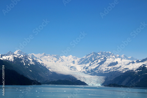 Yale Glacier is a large tidewater glacier in the Alaska's Prince William Sound