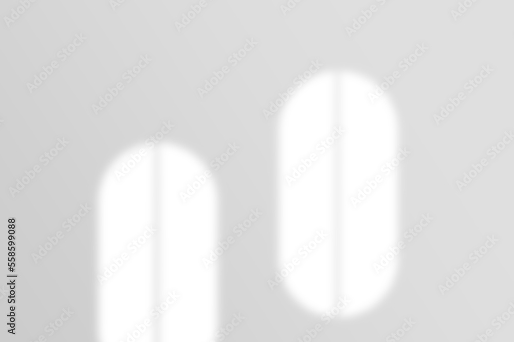 Window natural shadow overlay effect on white texture background, for overlay on product presentation, backdrop and mockup Window natural shadow overlay effect on white texture background, for overlay on product presentation, backdrop and mockup