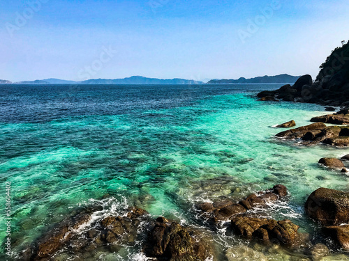 Travel to the beautiful mergui archipelago in Myanmar (Burma). Asia tropical beach