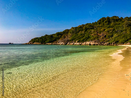 Travel to the beautiful mergui archipelago in Myanmar  Burma . Asia tropical beach