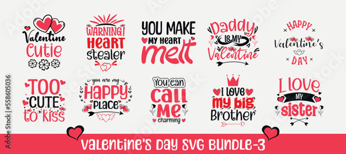 Valentine s day svg bundle. Valentine s day t-shirt design svg bundle