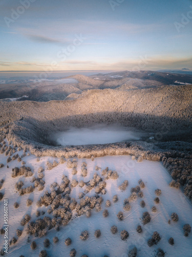 Beautiful aerial landscape ...