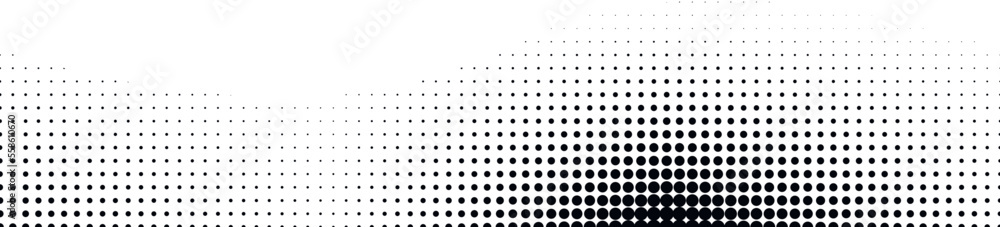 Wave halftone pattern. Halftone dots background Wave halftone pattern. Halftone dots background