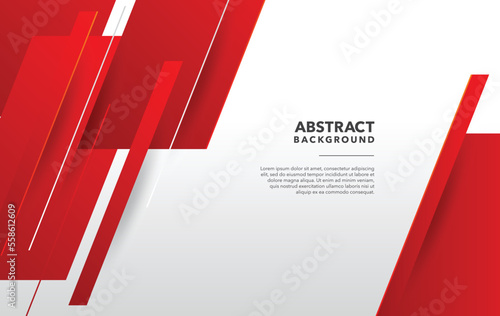 red modern abstract background design