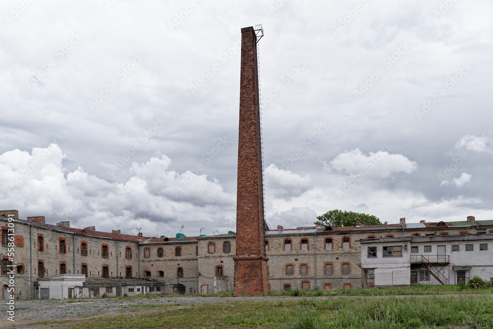 Abandoned Patarei prison building in Tallinn, Estonia