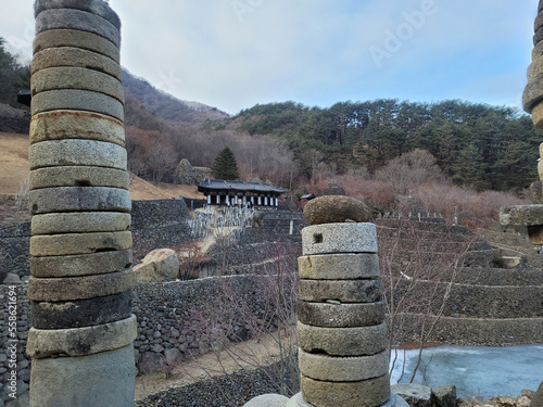 ruins of the ancient fortress