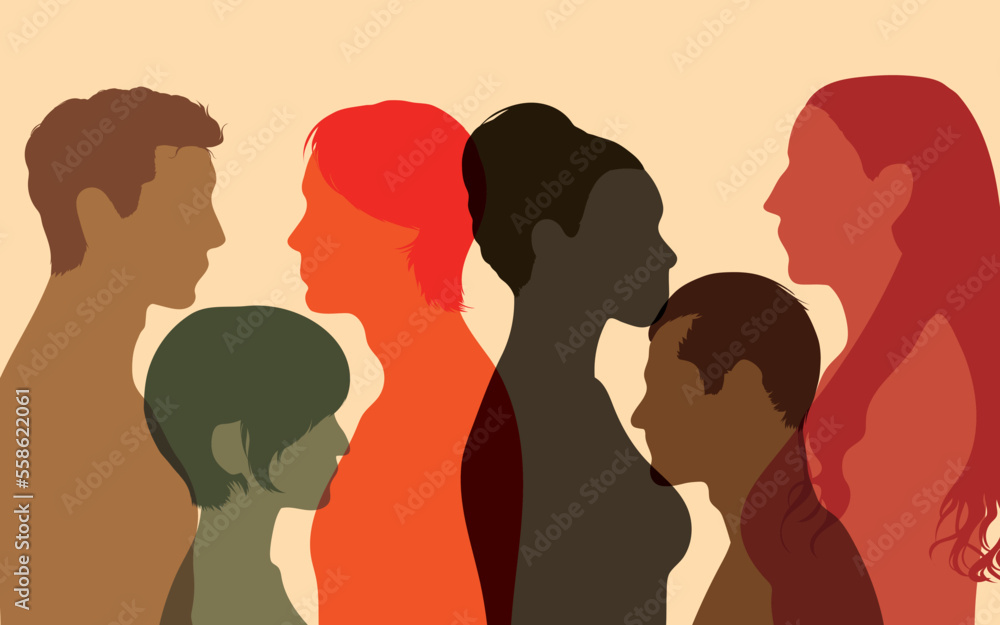 Various cultures and countries are represented. Multicultural integration and coexistence harmony. People from different ethnicities and cultures. Various cultures and countries are represented. Multicultural integration and coexistence harmony. People from different ethnicities and cultures.