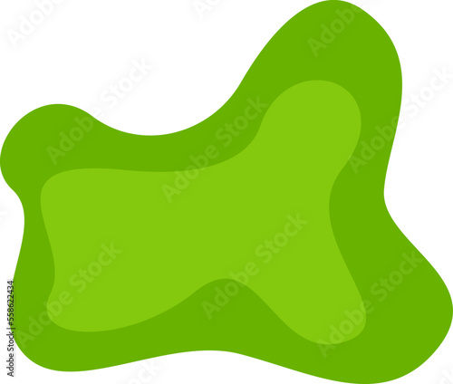 Plasticine flat icon Colorful dough for modeling sculpture