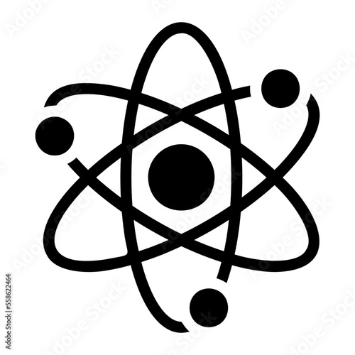 atom glyph icon