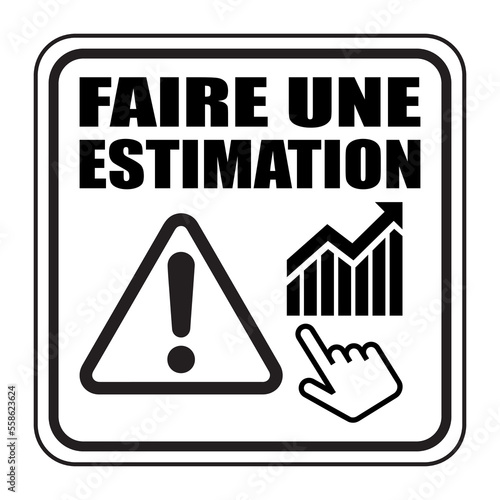 Logo faire une estimation.