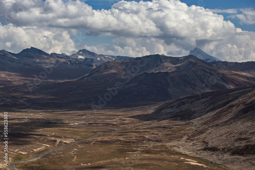 Mountain view of Babusar pass in Pakistan