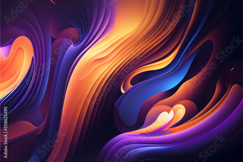Abstract liquid splash colorful background