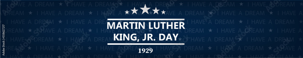 Martin Luther King Jr. Day Background Design. Martin Luther King Jr. Day Background Design.