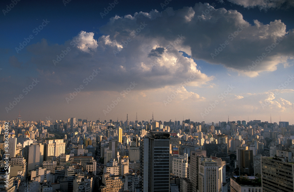 view from Torre Banespa, Centro Sao Paulo, Brazil view from Torre Banespa, Centro Sao Paulo, Brazil