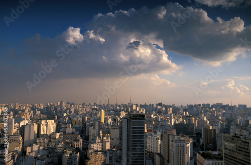 view from Torre Banespa, Centro Sao Paulo, Brazil photo