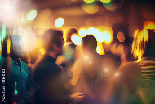 Blurry image of a wedding p...