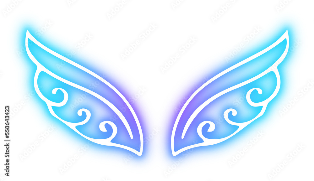 Collection of Wing neon Collection of Wing neon