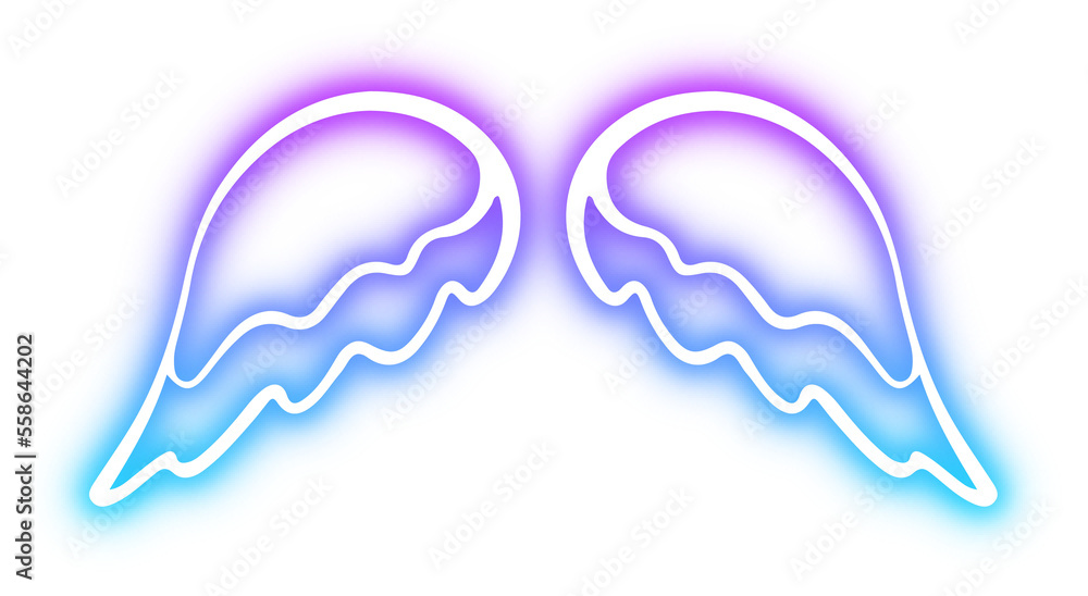 Collection of Wing neon