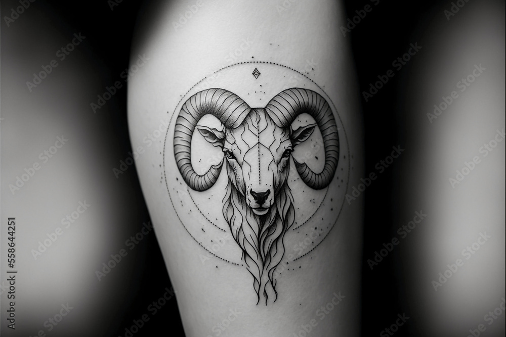 Tattoo uploaded by Devon Barchus  Ink 2 capricorn zodiac sign  Tattoodo