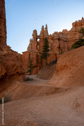 Heading Uphill Toward Bryce Point Along the Rim Trail