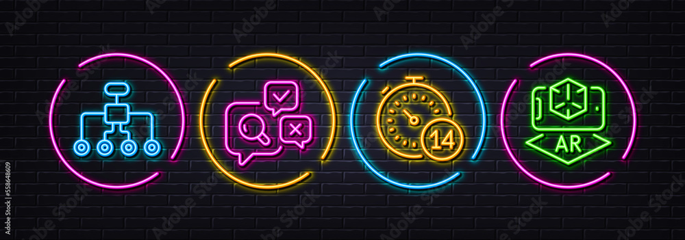 Quarantine, Inspect and Restructuring minimal line icons. Neon laser 3d lights. Augmented reality icons. For web, application, printing. Self-isolate, Research bubbles, Delegate. Vector Quarantine, Inspect and Restructuring minimal line icons. Neon laser 3d lights. Augmented reality icons. For web, application, printing. Self-isolate, Research bubbles, Delegate. Vector