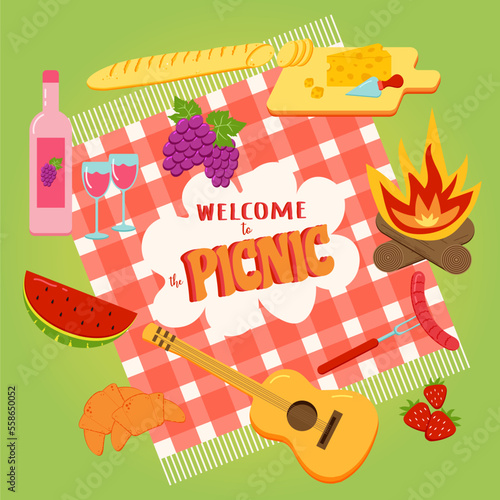 Set for a picnic day.