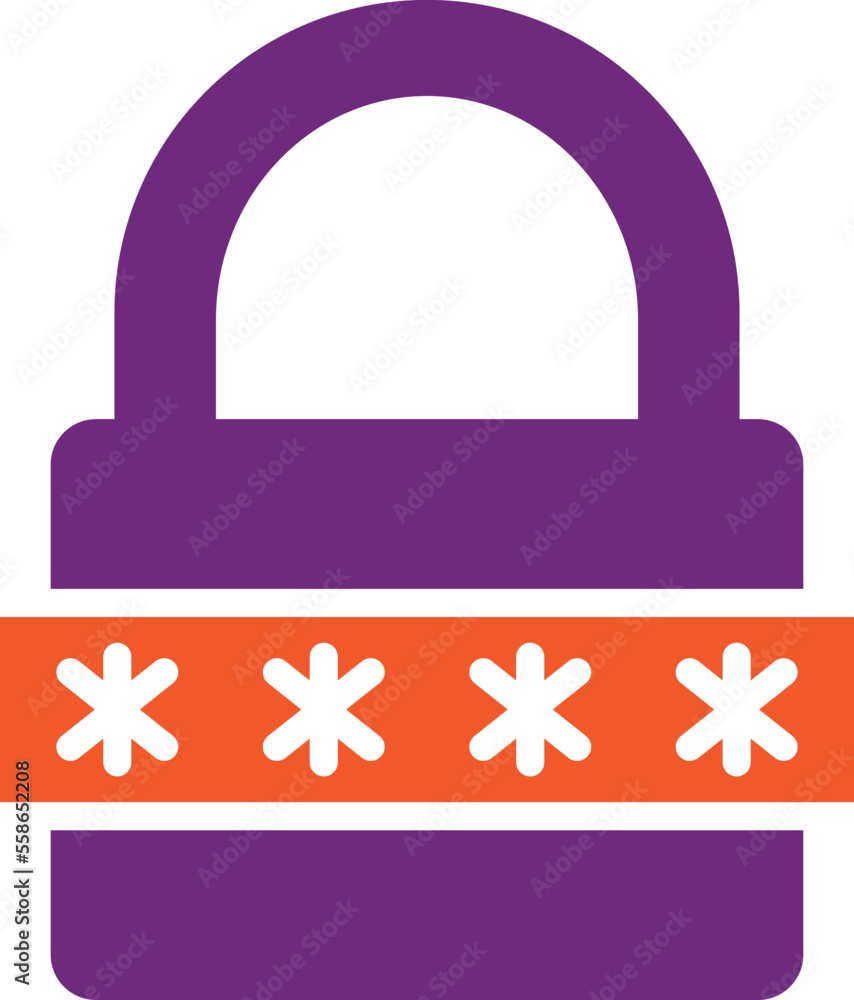 Password Vector Icon Design Illustration Password Vector Icon Design Illustration