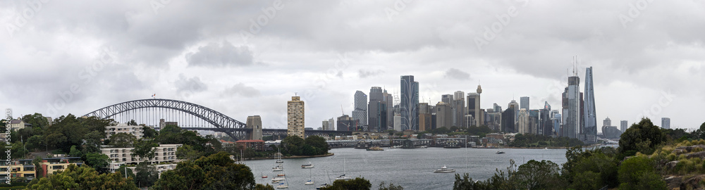Sydney skyline seen from Balls Head