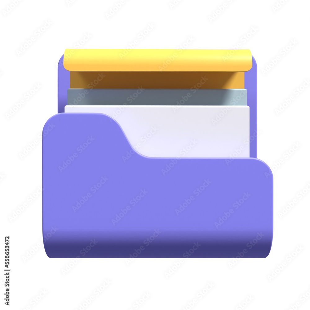 Illustration of a folder with aesthetic colors suitable for web, apk or additional ornaments for your project Illustration of a folder with aesthetic colors suitable for web, apk or additional ornaments for your project