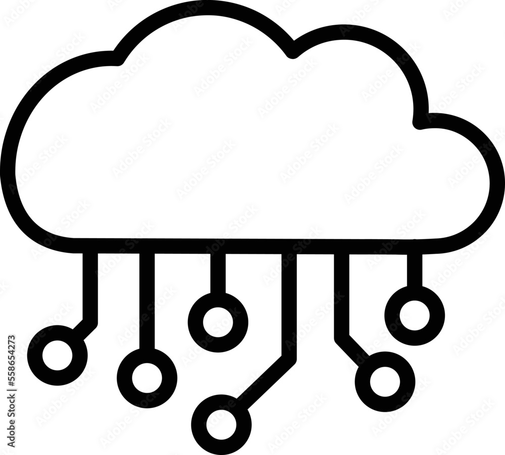 Cloud technology Vector Icon
Cloud technology Vector Icon