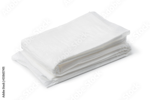 Foto Folded disposable absorbent pad