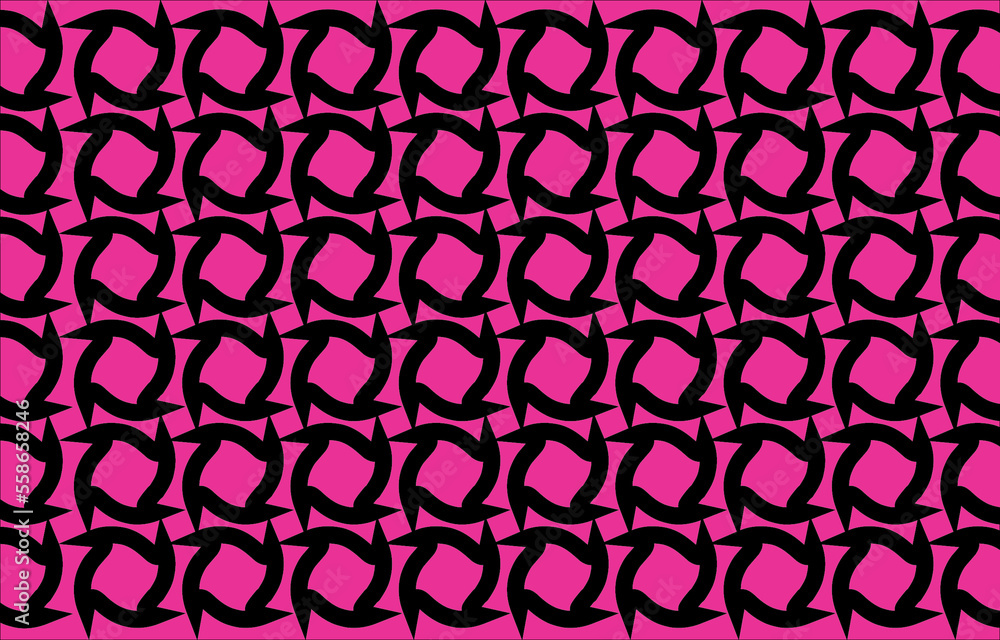 Fototapeta premium seamless pattern with hearts