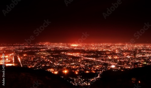Islamabad at Night Beautiful Night Lights view photo