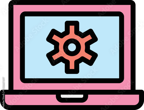 Configuration Vector Icon Design Illustration