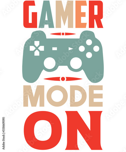 Gamer mode on T-Shirt Designs.