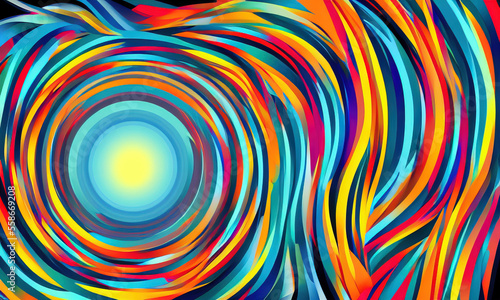 abstract colorful bright background