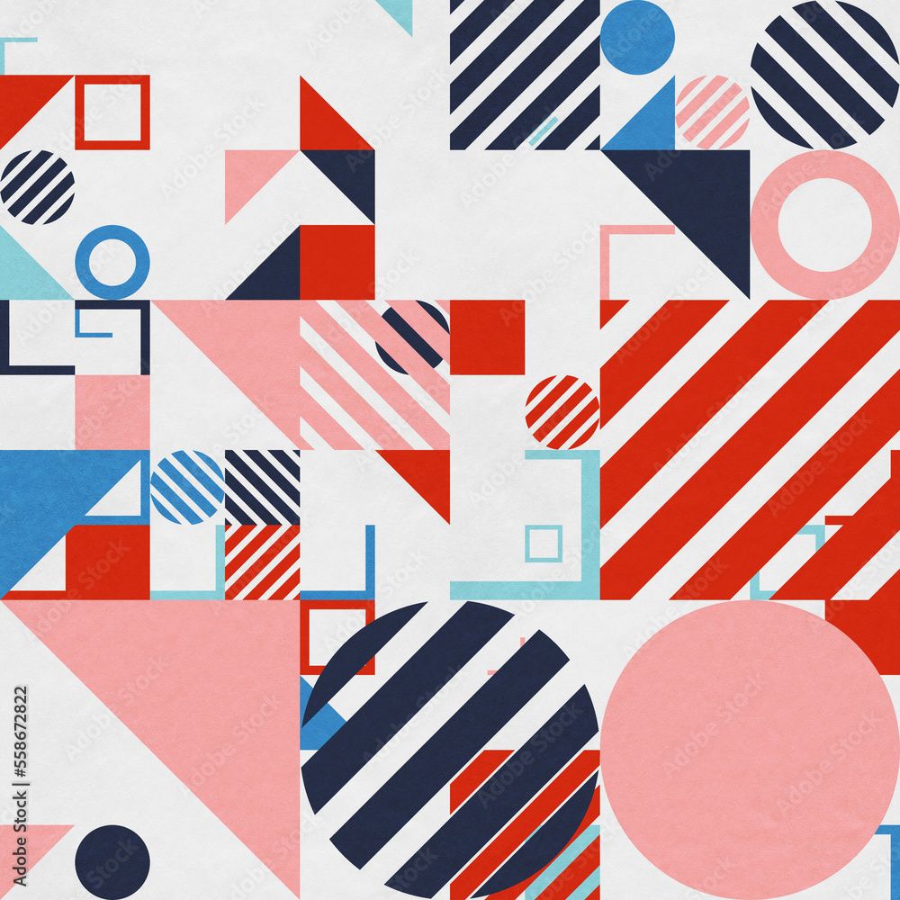 abstract geometric figures, bauhaus background abstract geometric figures, bauhaus background