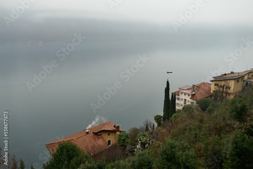 Gandria, Lake Lugano, Switzerland, 