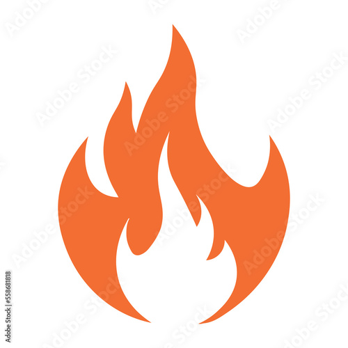 fire icon isolated on white background,logo,vector,gradient