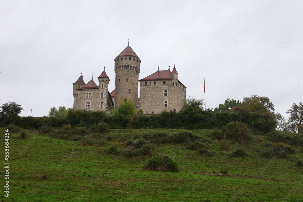 The castle of Montrottier is an old fortified house that stands on the commune of Lovagny in the department of Haute-Savoie 