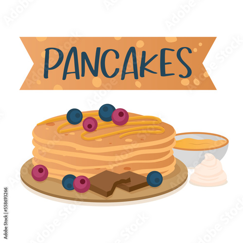 Pancakes - Title and illustrations around the Candlemas Festival