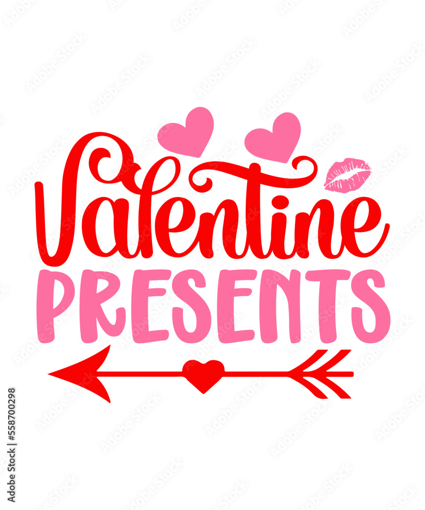 Valentine Presents SVG Designs
