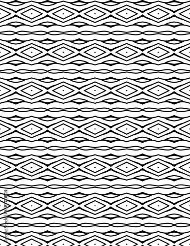 Black and white abstract geometric pattern