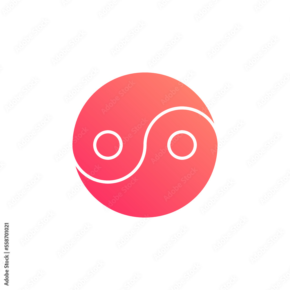 yin and yang vector for website symbol icon presentation yin and yang vector for website symbol icon presentation